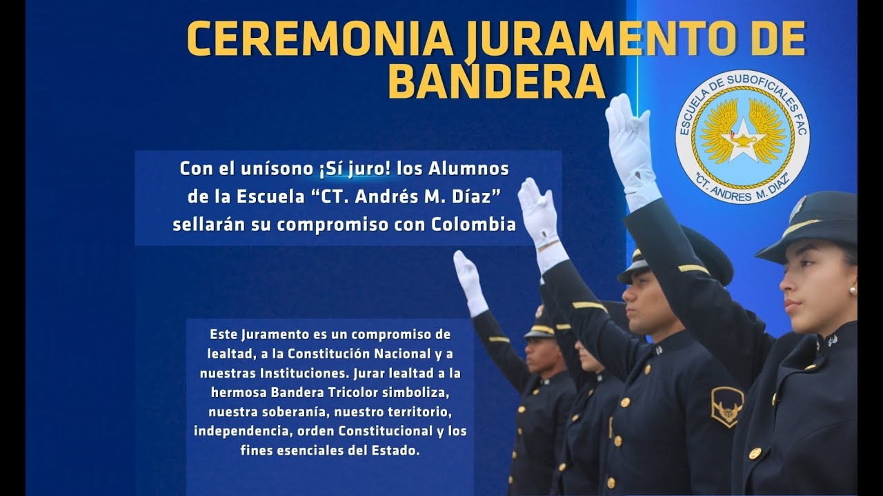 Ceremonia de Juramento de Bandera y Entrega de Armas ESUFA 2025