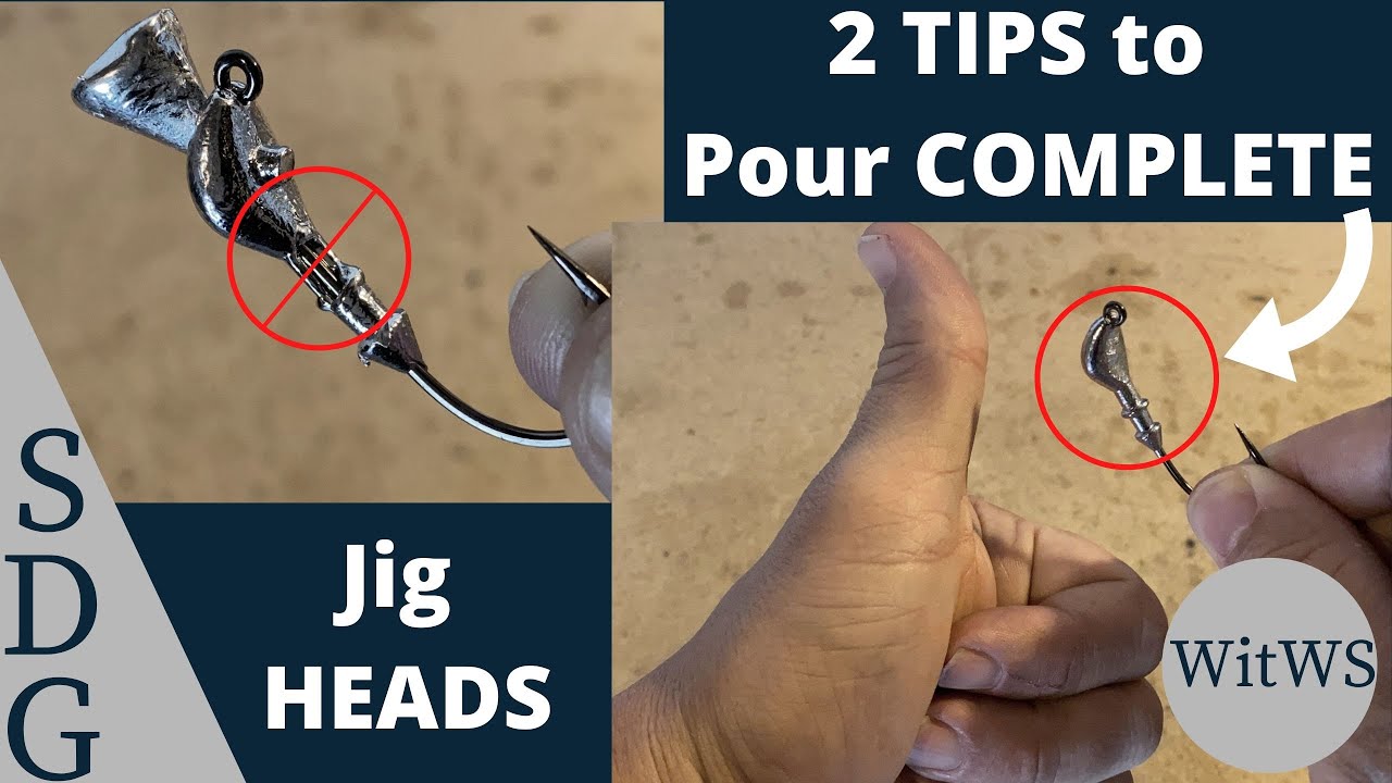 2 Tips to Pour Perfect Jig Heads Every Time!