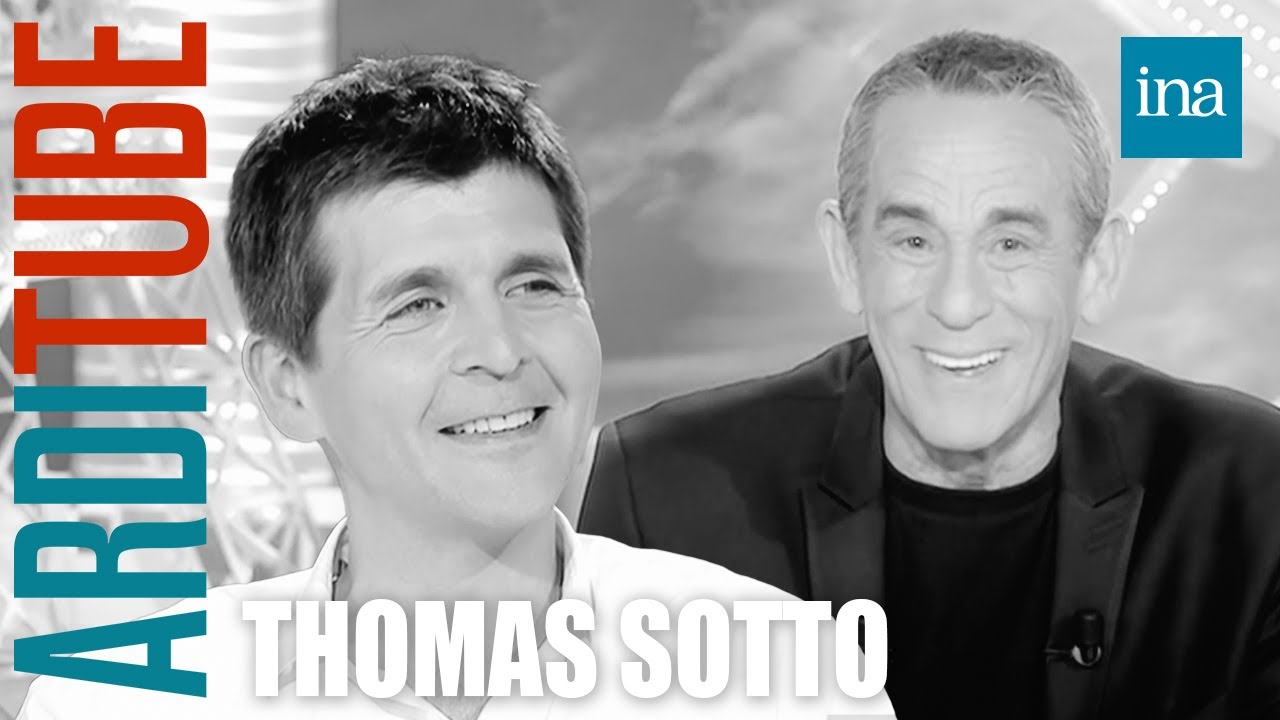 Thomas Sotto : journaliste saumon et fan de Federer chez Thierry Ardisson | INA Arditube