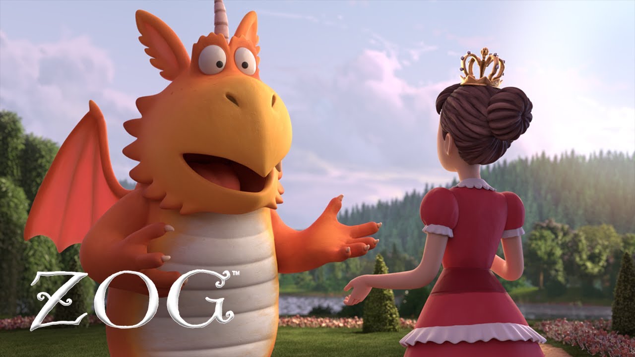 Princess Pearl and Zog Have a Plan! @ZogOfficial: Zog