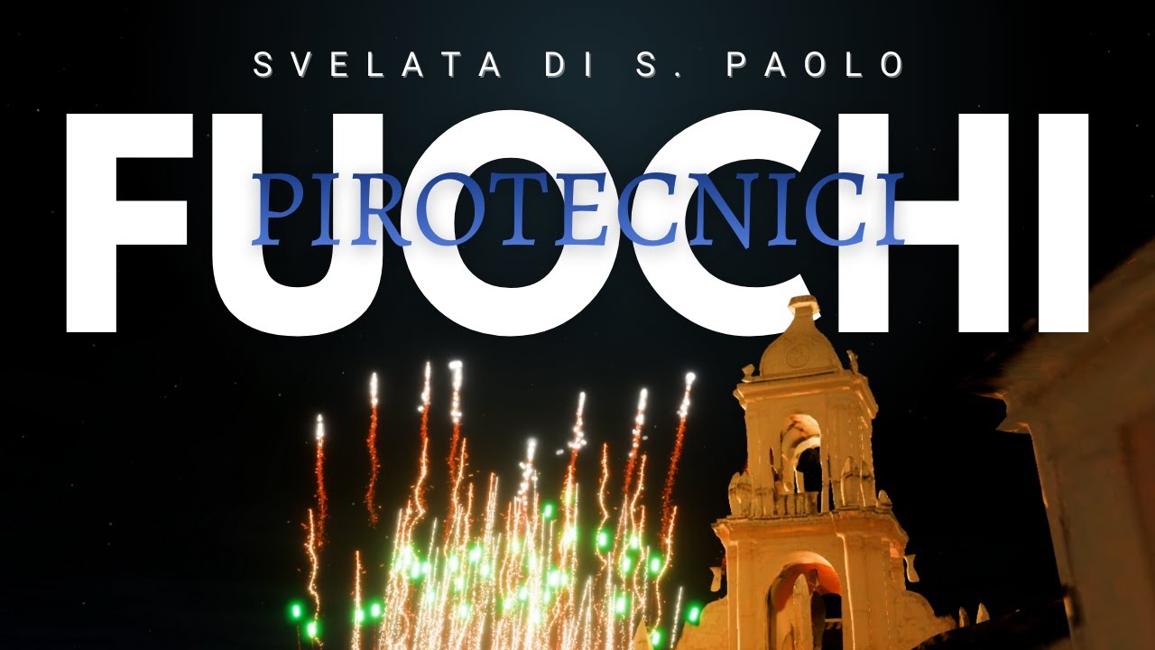 FUOCHI PIROTECNICI - PALAZZOLO ACREIDE 2026