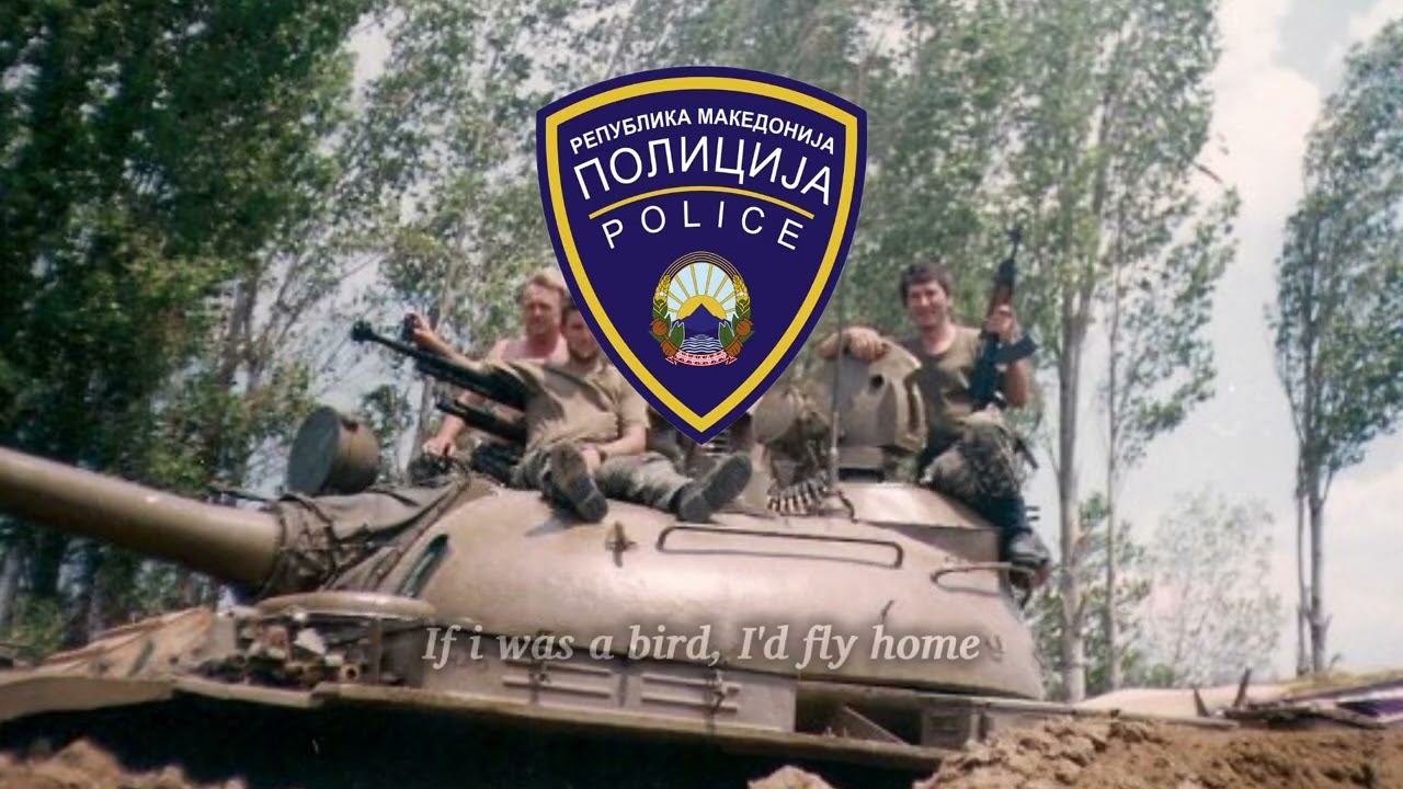 Macedonian war patriotic song-ne me čekaj majko by galeb.(insugerency in macedonia 2001)