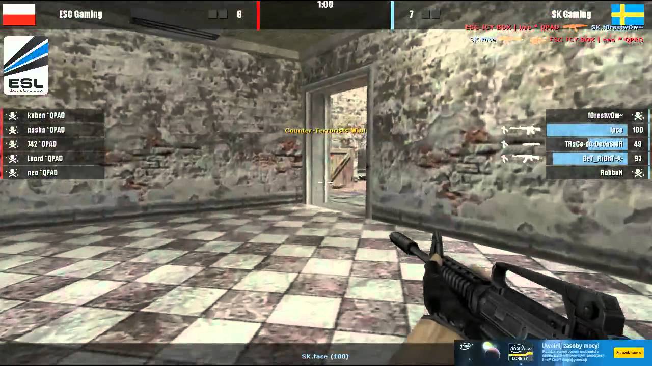 IEM6 WC: p&oacute;łfinał - ESC Gaming vs. SK Gaming - de_mirage