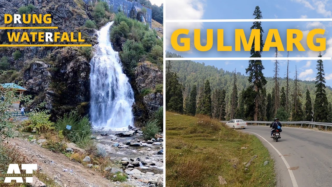Exploring Gulmarg: Gondola Ride | Drung Waterfall | Shrunz Waterfall