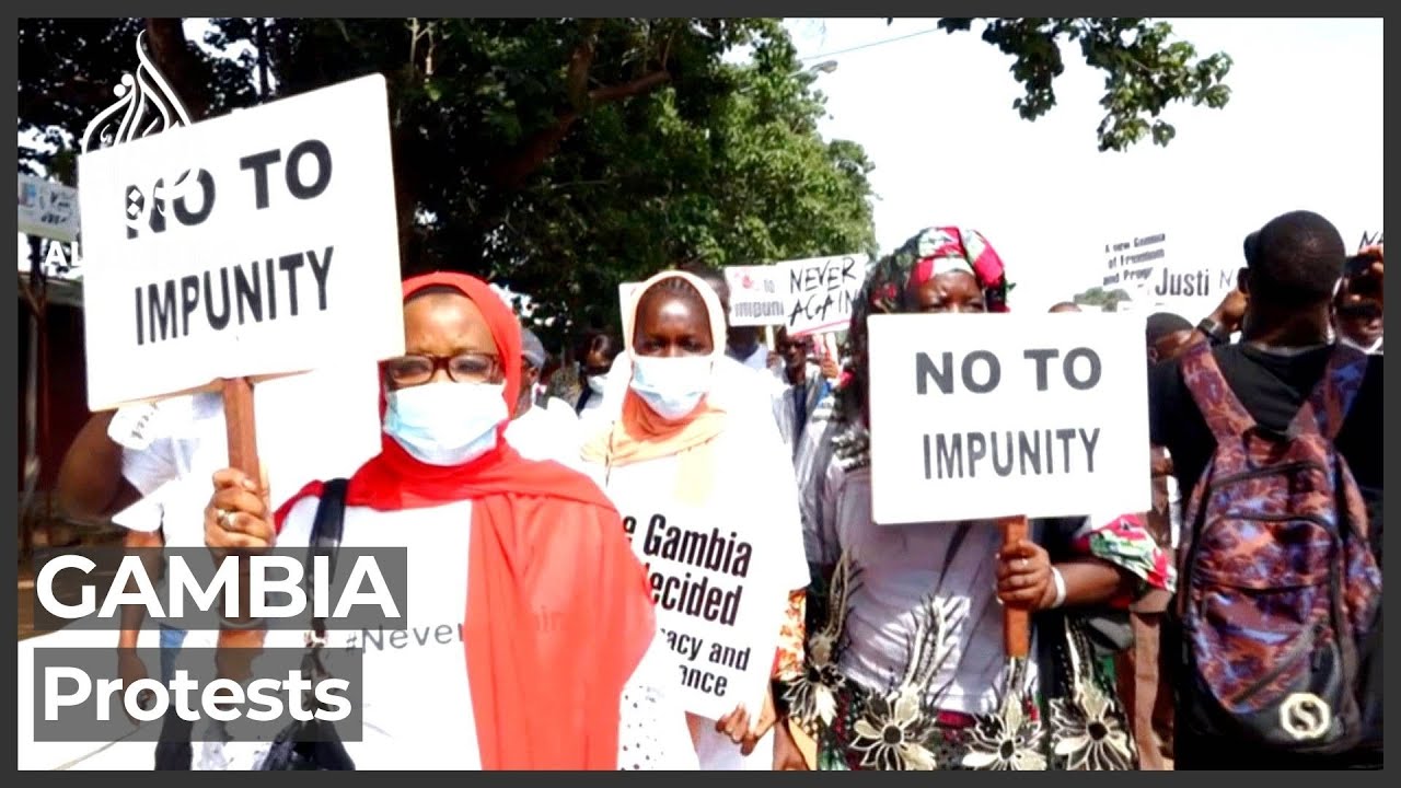 Renewed protests in The Gambia over delay of report on Jammeh crimes