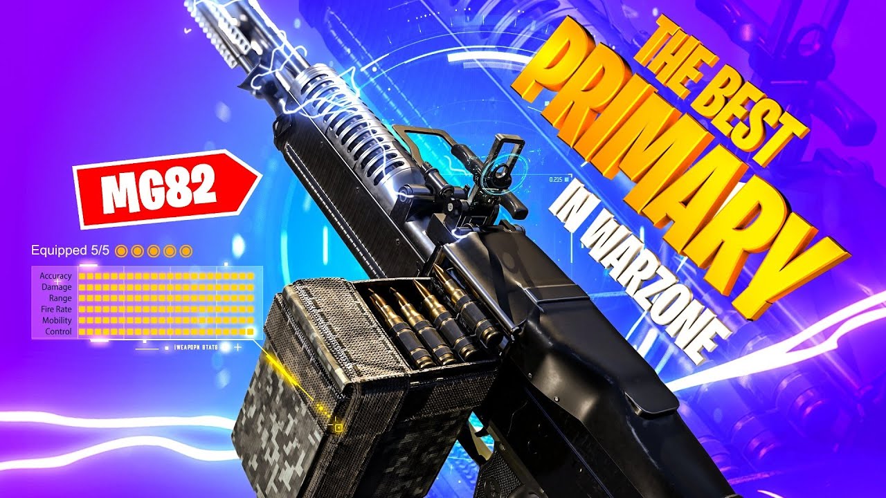 THE NO RECOIL MG 82 WarZone BUILD *Best MG82 Class Setup*