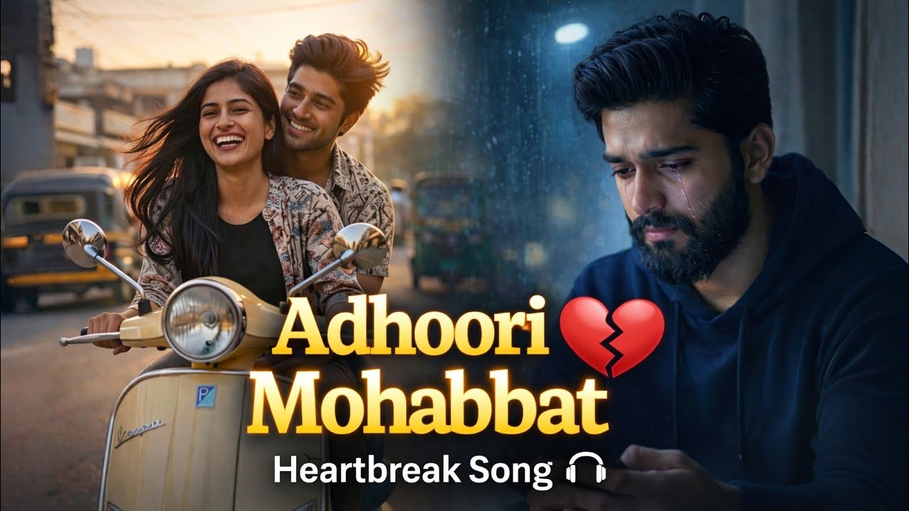 Adhoori Mohabbat ❤️ Tu Kisi Aur Ki Ho Gayi 🎧 #heartbreaksong  #sadlove  #hindisong  #emotionalsong