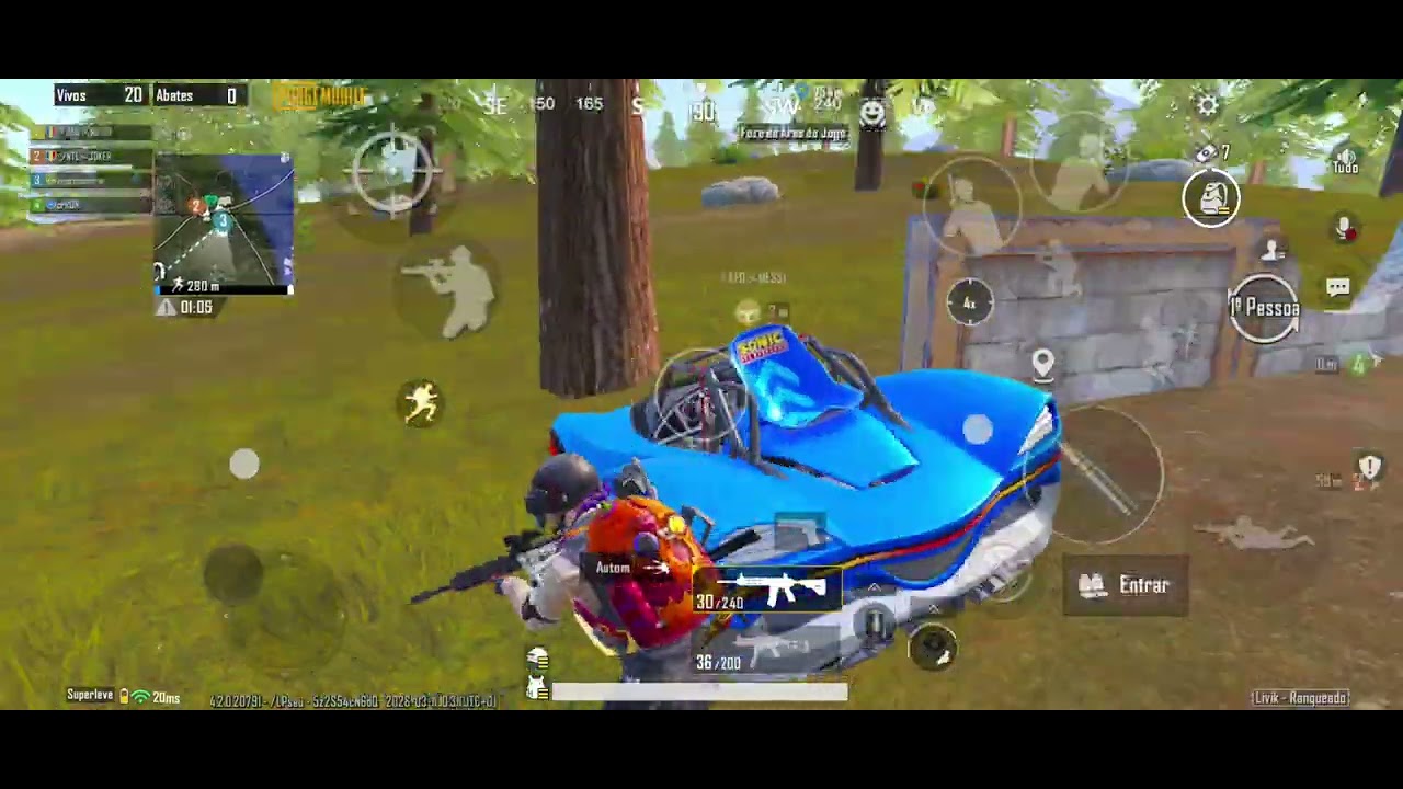PUBG Mobile - Wipei um squad mas morri pelas costas - SQUAD Aleatório em Livik