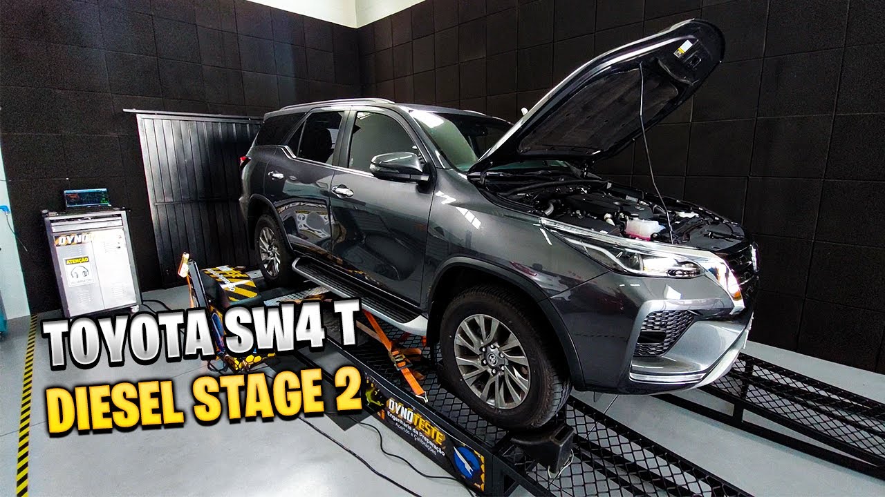 Toyota SW4 Zero KM 2024 ganhou potência extra! +50 Cv  e + 3Km/l com nossa preparação Stage 2