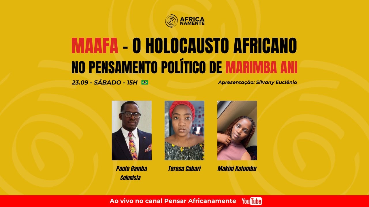 MAAFA - O HOLOCAUSTO AFRICANO NO PENSAMENTO POLÍTICO DE MARIMBA ANI