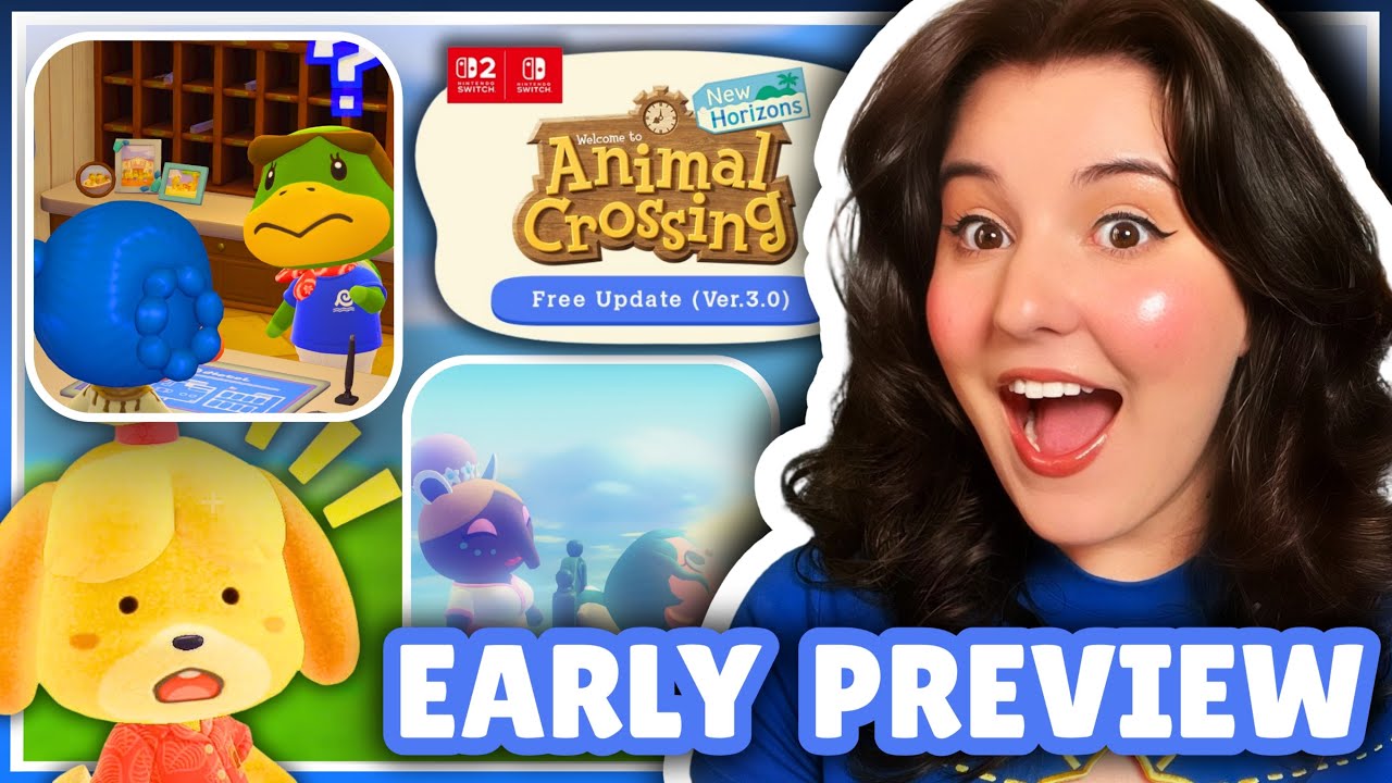 Я получил эксклюзивный доступ к Animal Crossing 3.0! 🏝️