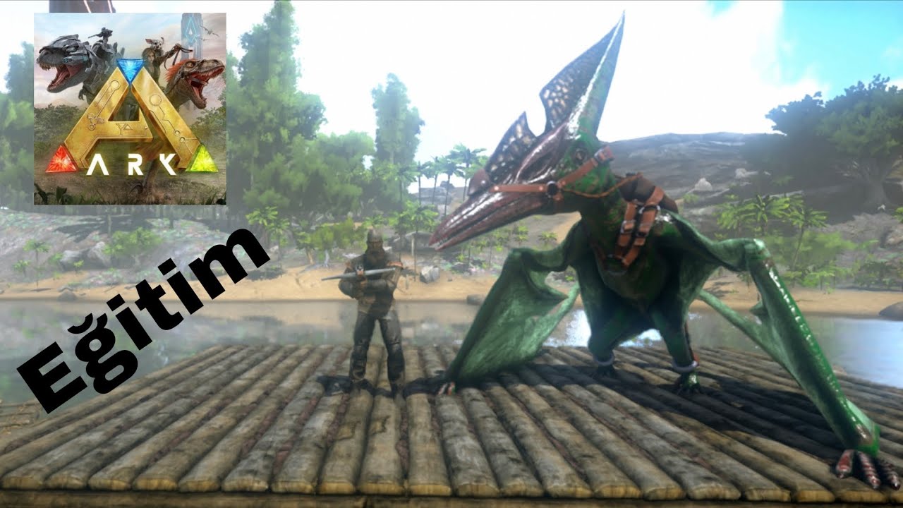 Ark Ultimate Survivor Edition Sonunda Pteranodon Eğitim 😍