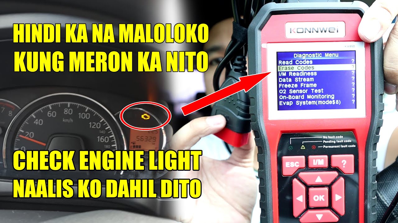 Kung Meron Ka nito Hindi Ka na Maloloko || Konnwei KW850 OBD2 Scan Tool