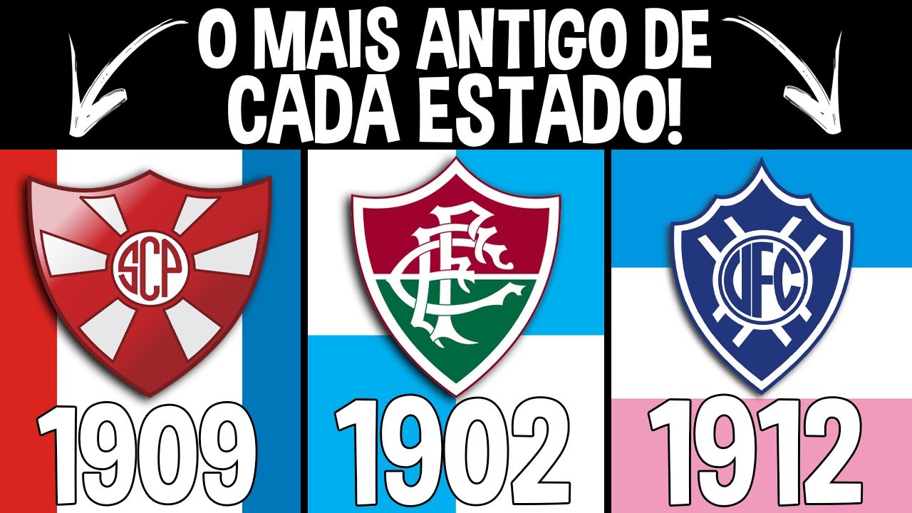 O TIME MAIS ANTIGO de CADA ESTADO DO BRASIL! PARTE 2