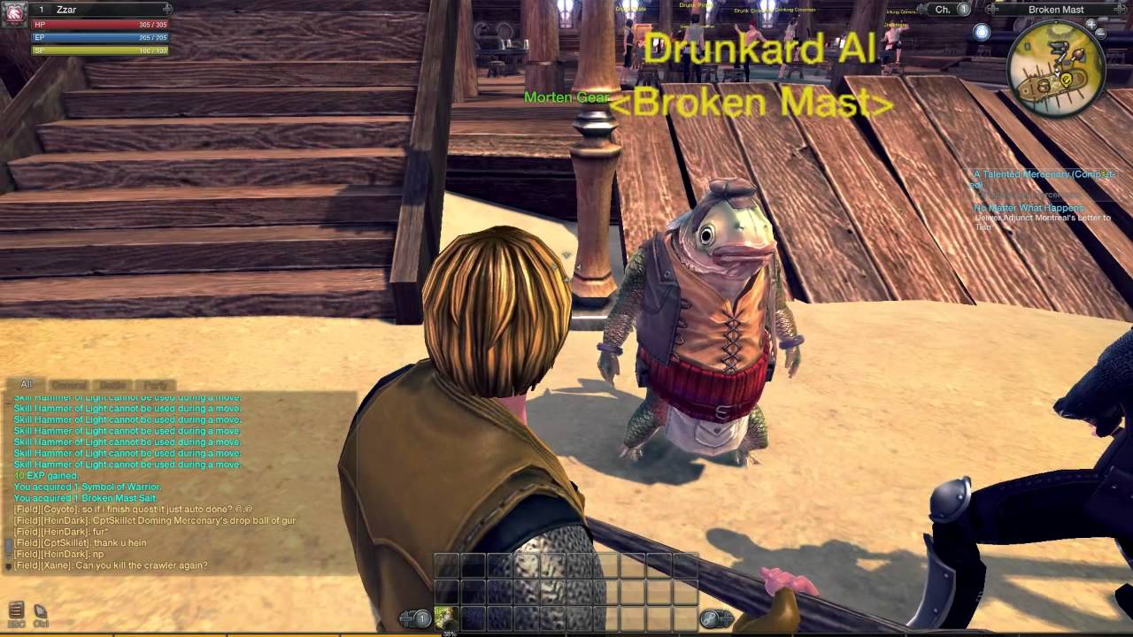 Raiderz closed beta #1 - First look at character creation, combat, crafting, quest etc.