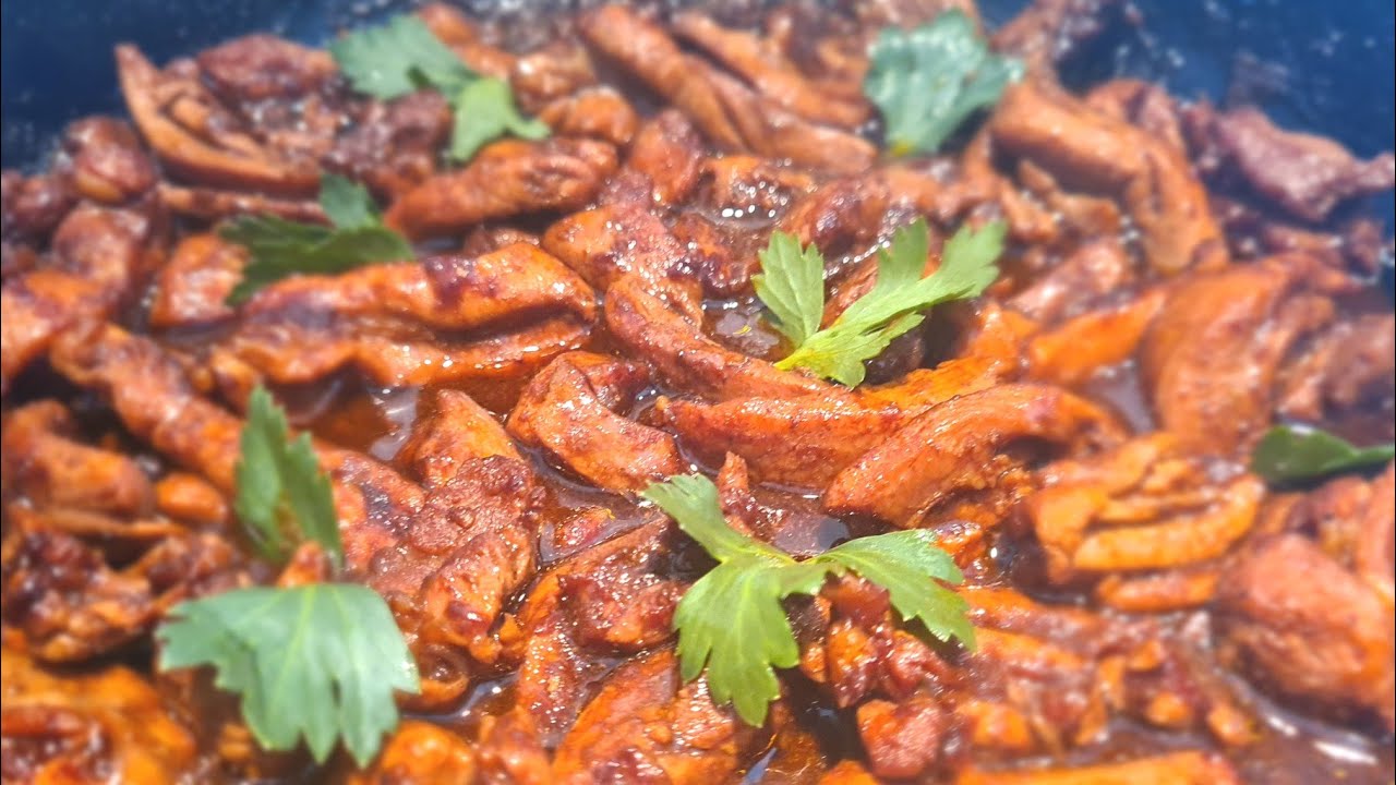 🇸🇷 Surinaamse Kipdij in zoete ketjapsaus|Chicken thigh in sweet soy sauce|