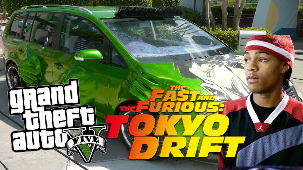 FAST AND FURIOUS TOKYO DRIFT DANS GTA5 : AVOIR LA VOLKSWAGEN TOURAN 'HULK VAN' DE TWINKIE - Mrjksaw