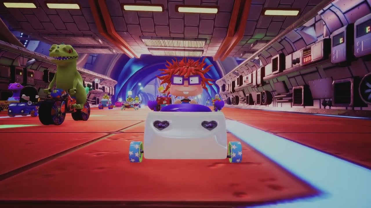 Requested Chuckie atom cup (insane) Nickelodeon Kart Racers 3 Slime Speedway Turbo Edition