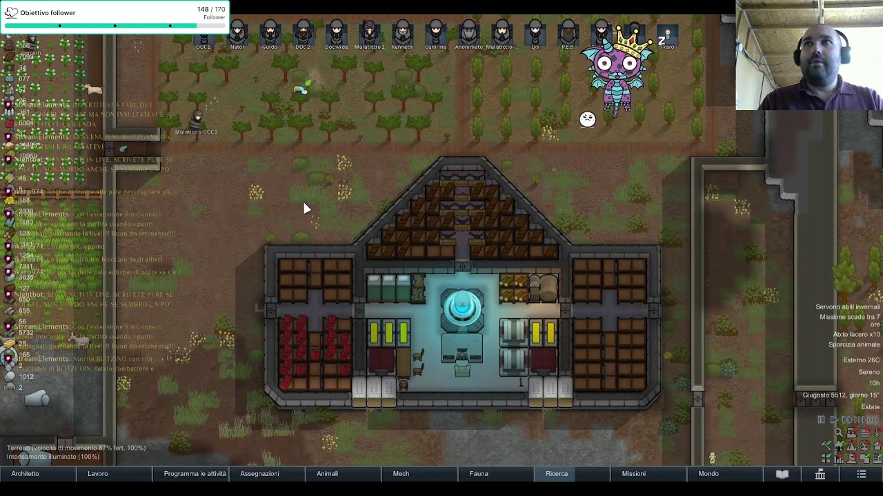 RIMWORLD VAMPIRESCO: RICERCHE E BOSS MECHA?
