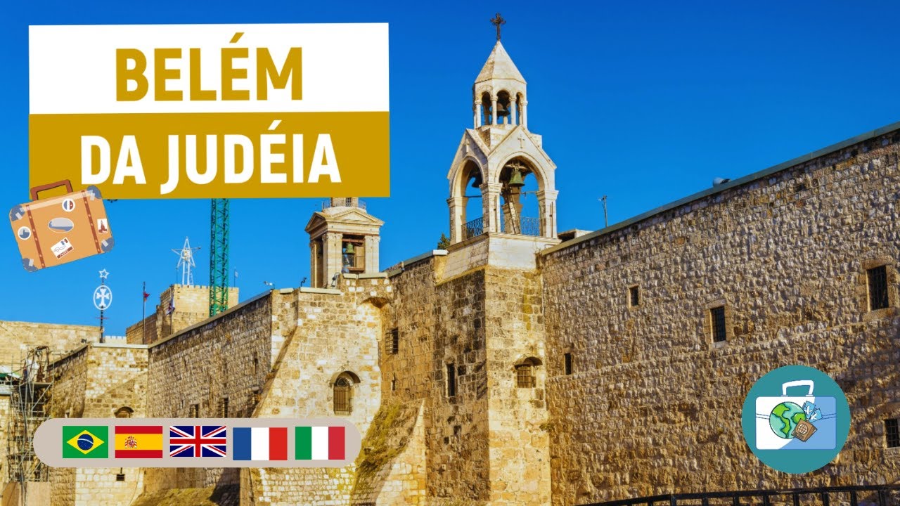 Jesus Cristo nasceu em Bel&eacute;m da Jud&eacute;ia na Terra Santa