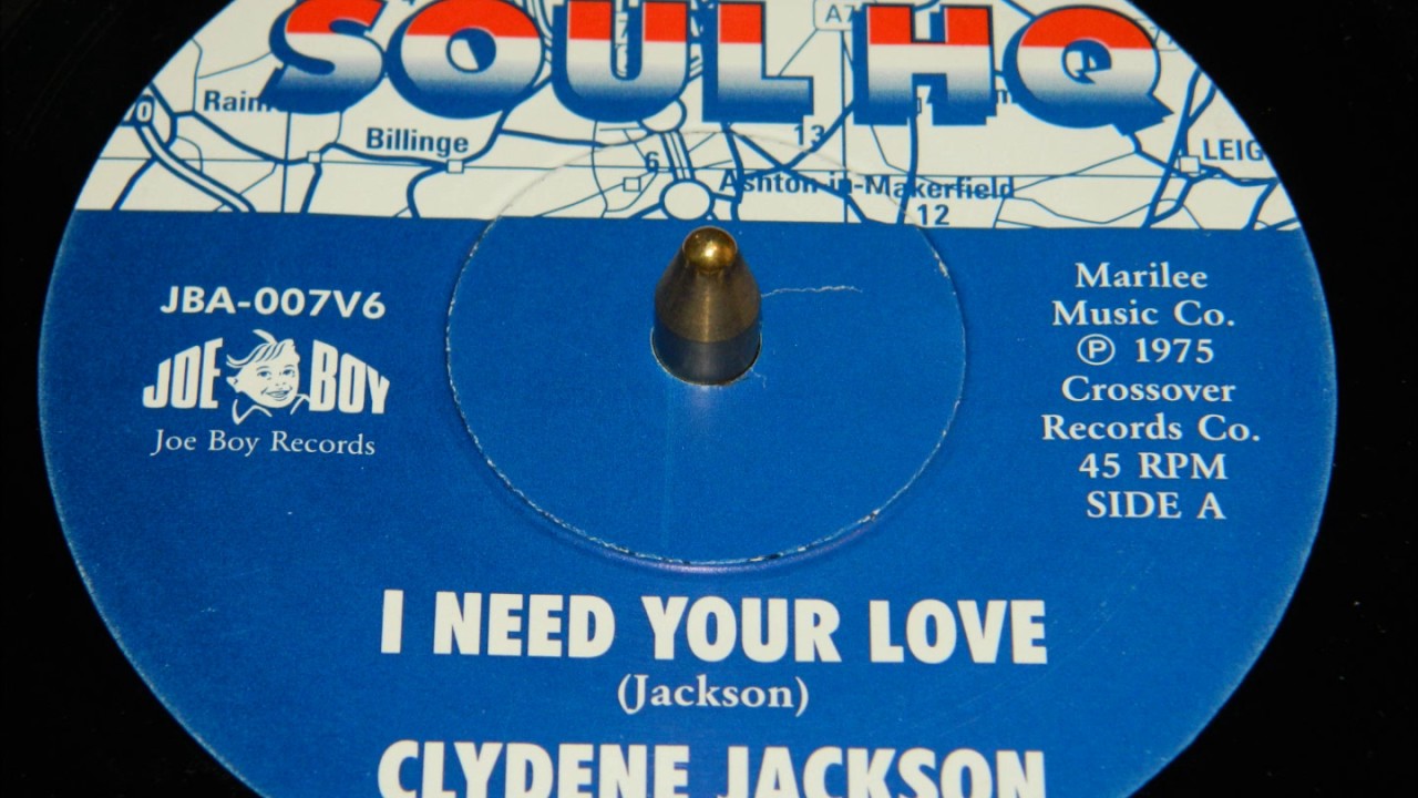 Clydene Jackson - I Need Your Love