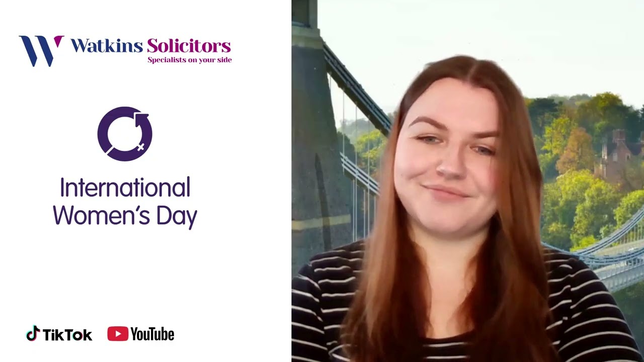 International Women's Day 2026 - Watkins Solicitors Sam Finn