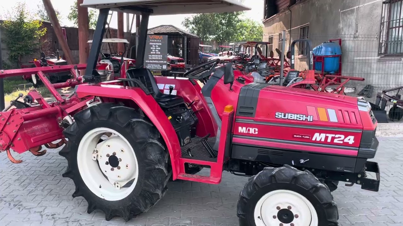 Mitsubishi MT24 найдешевший БУ міні трактор 🚜 з колією 125см у VRM-Техніка І-Ф