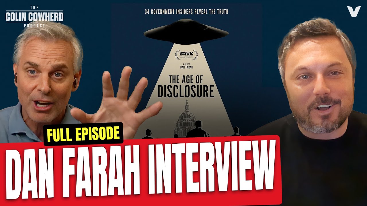 Secrets Behind The Age of Disclosure: Government hiding UFO's & Aliens | Colin Cowherd Podcast