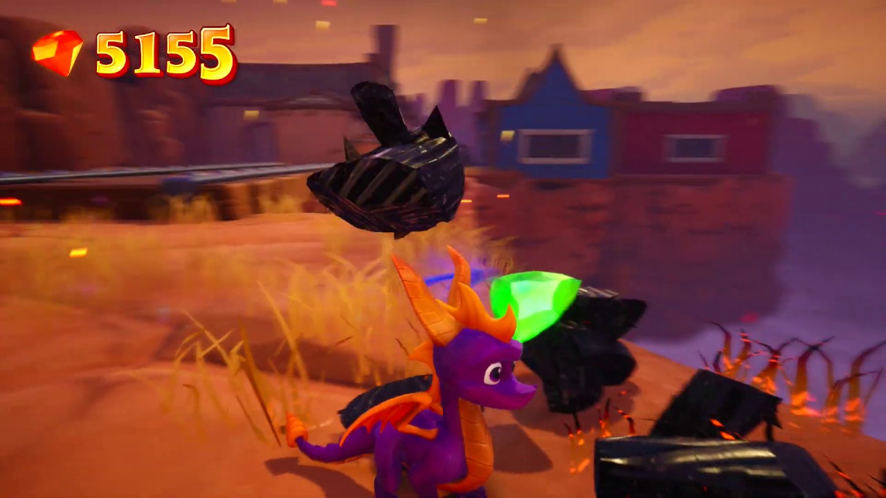 Spyro Reignited Trilogy - Spyro 3 Часть 32: Динозавровые шахты