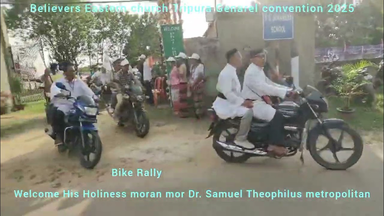 B.E.C Genarel convention 2025// fast day 30 October Bike rally// welcome his Holiness metropolitan.