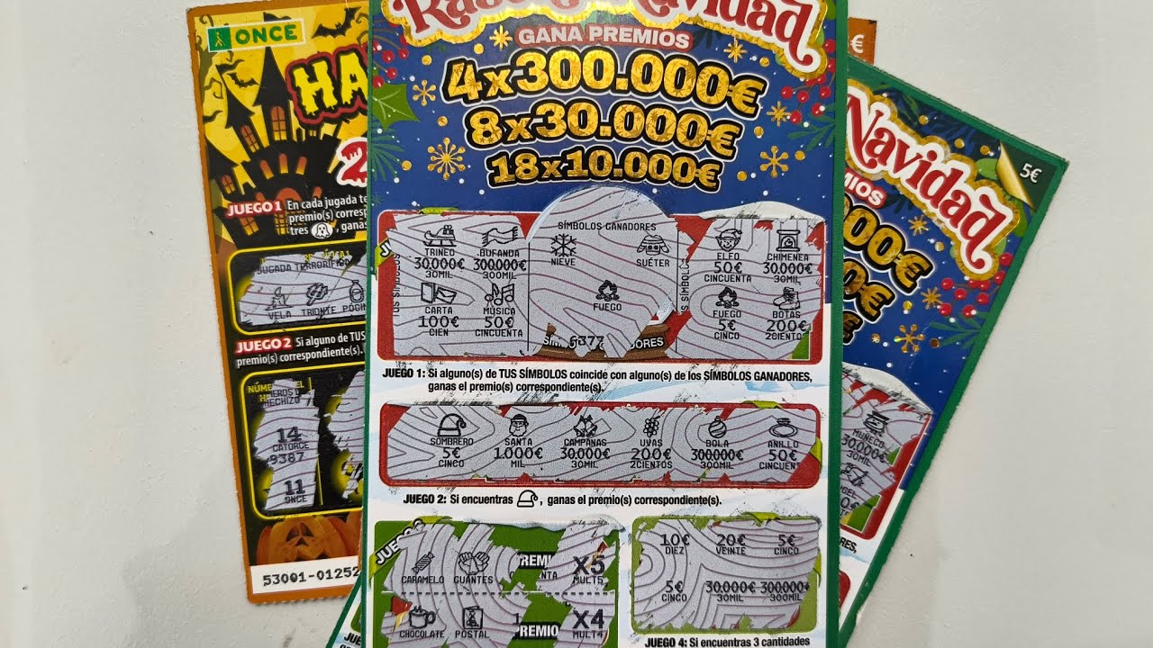 RASCA Y GANA DE NAVIDAD PREMIADO 🍀💯