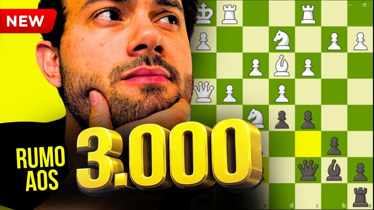 SÉRIE NOVA!! Rumo aos 3.000 de rating no chess.com