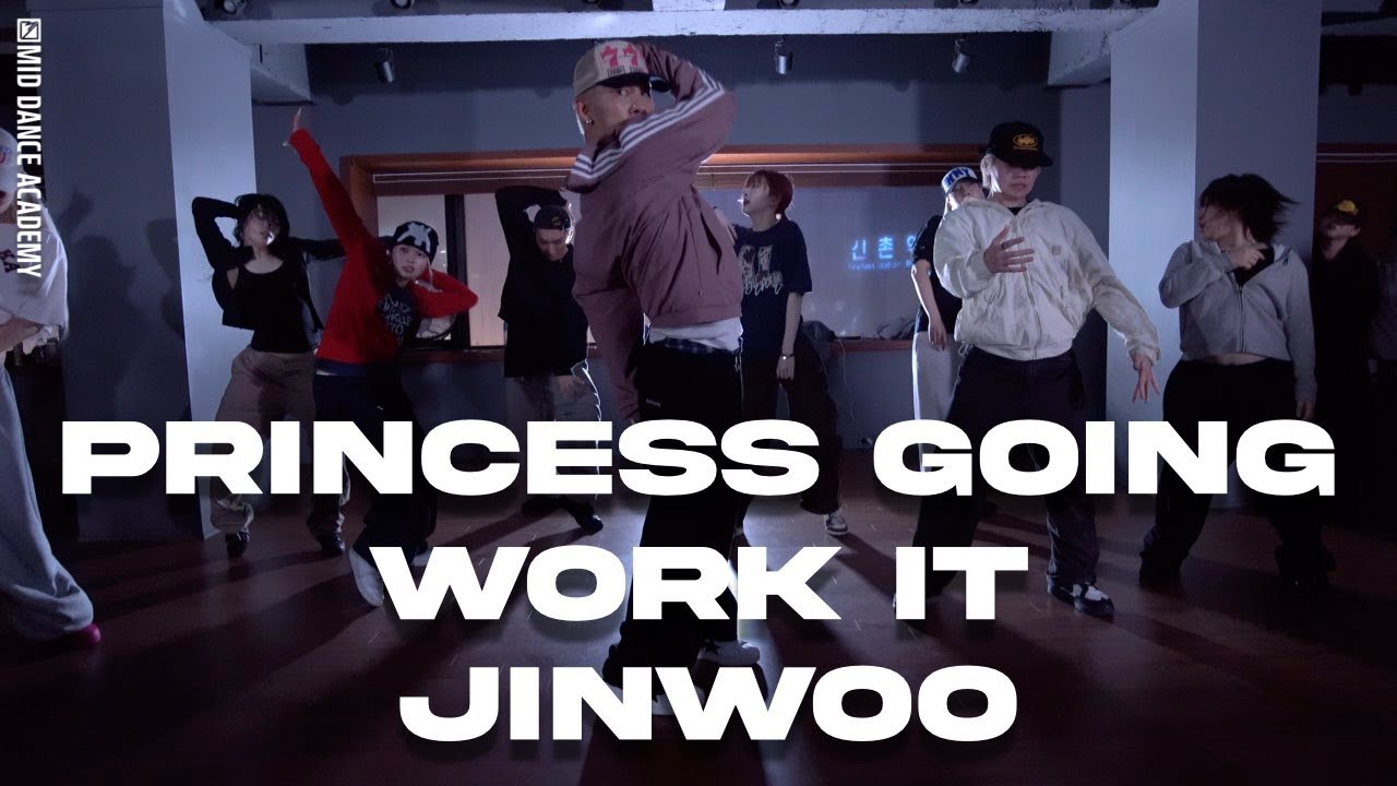 JINWOO ChoreographyㅣIcee Red - PRINCESS GOING WORK ITㅣMID DANCE STUDIO