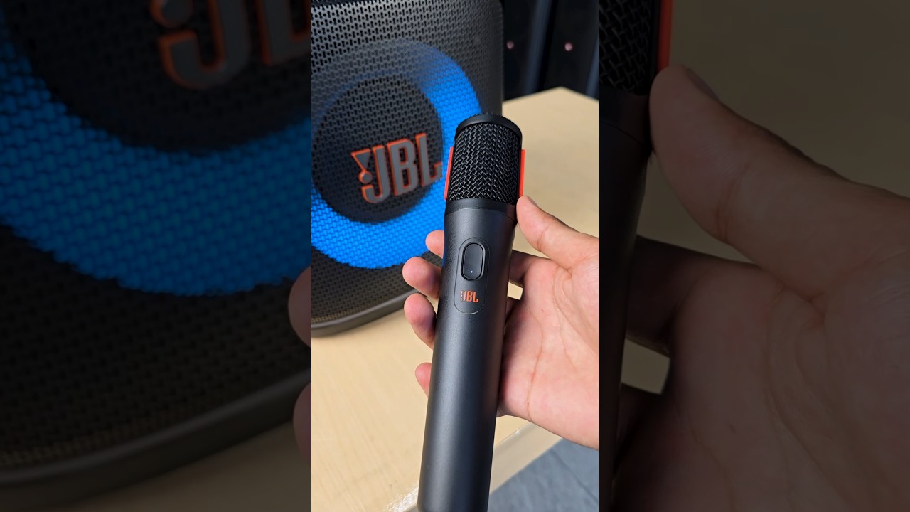 Mini Portable Karaoke Speaker | JBL PartyBox Encore 2 #jbl #karaoke #audio #microphone
