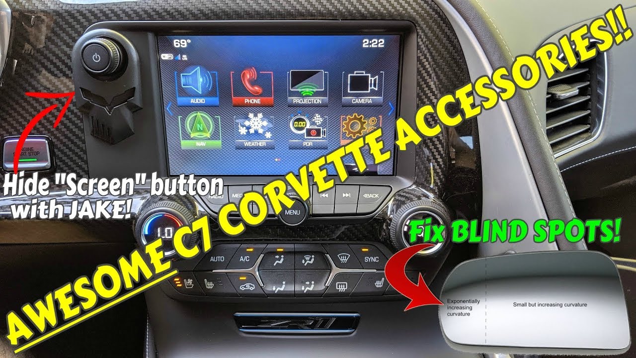 HIDE your SECRET dash cubby on your C7 CORVETTE! Protect your valuables!