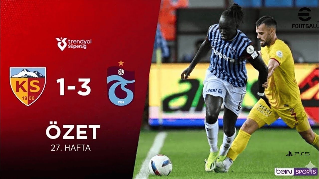 ​Kayserispor 1-3 Trabzonspor Ma&ccedil; &Ouml;zeti | T&uuml;m Goller ve Geniş &Ouml;zeti İZLE! ⚽ Sim&uuml;lasyon 09.03.2026