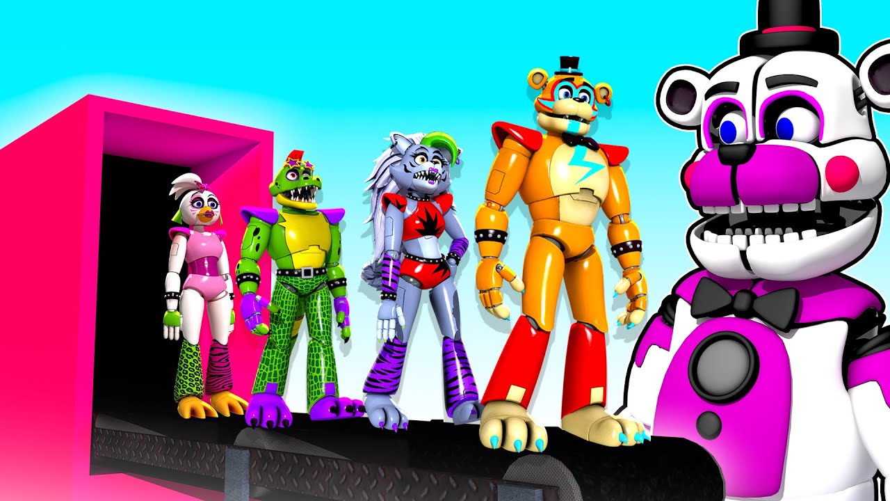 FNAF Security Breach Tycoon with Freddy and Funtime Freddy