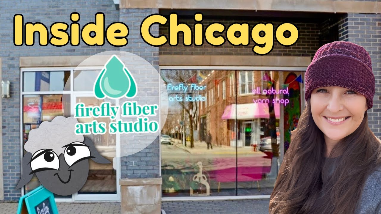 🧶✨ Exploring Firefly Fiber Arts! Chicago’s Eco-Friendly Yarn Haven! ✨🧶