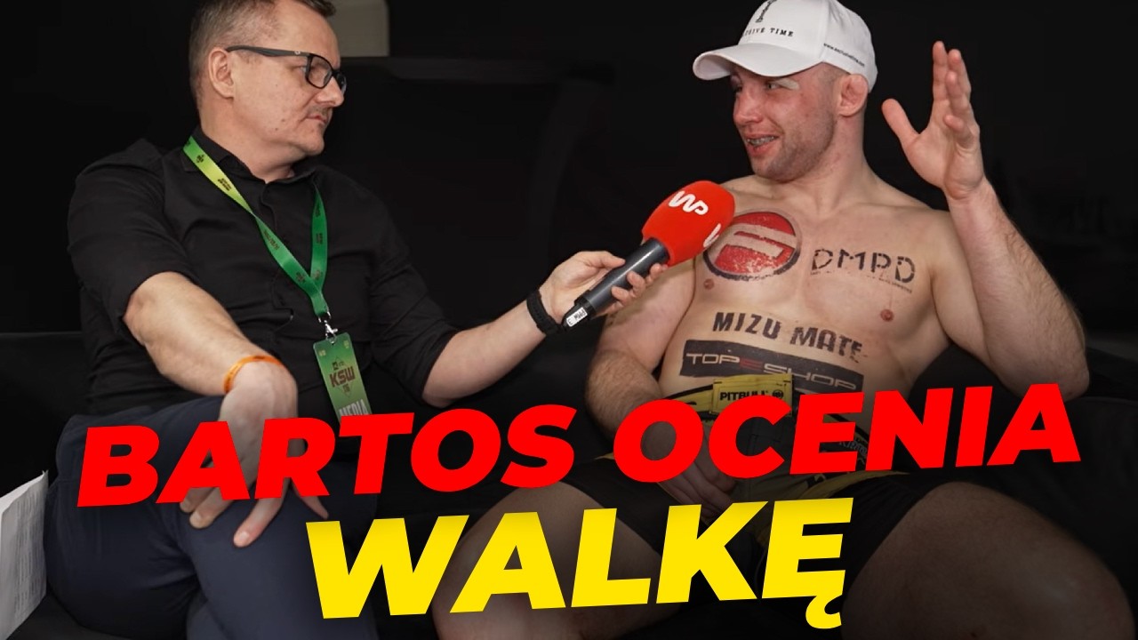 Adrian Bartosiński szczery do bólu po walce z Fleminasem na XTB KSW 116