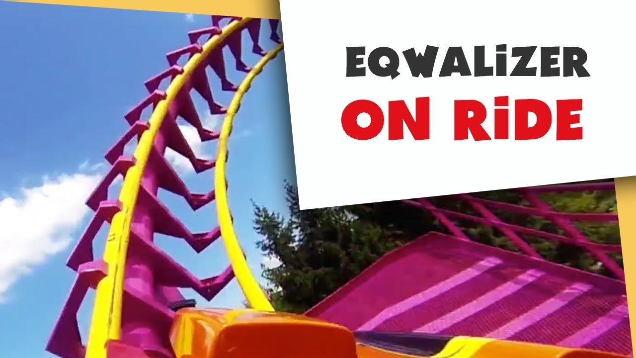 EqWalizer : on ride dans la montagne russe en immersion totale | Les attractions Walibi