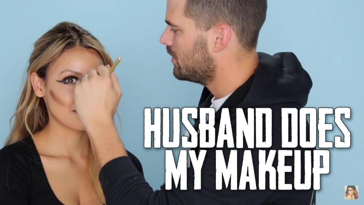 Husband Does My Makeup