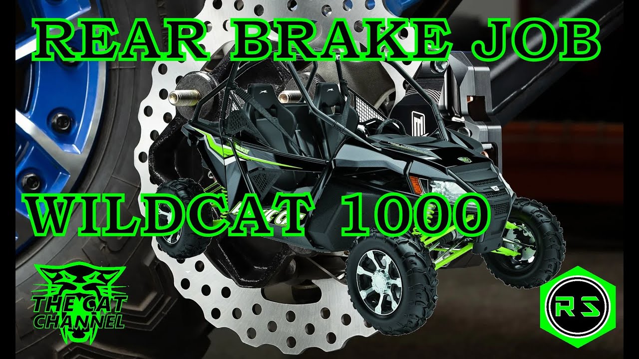Arctic Cat Wildcat 1000  rear brake job