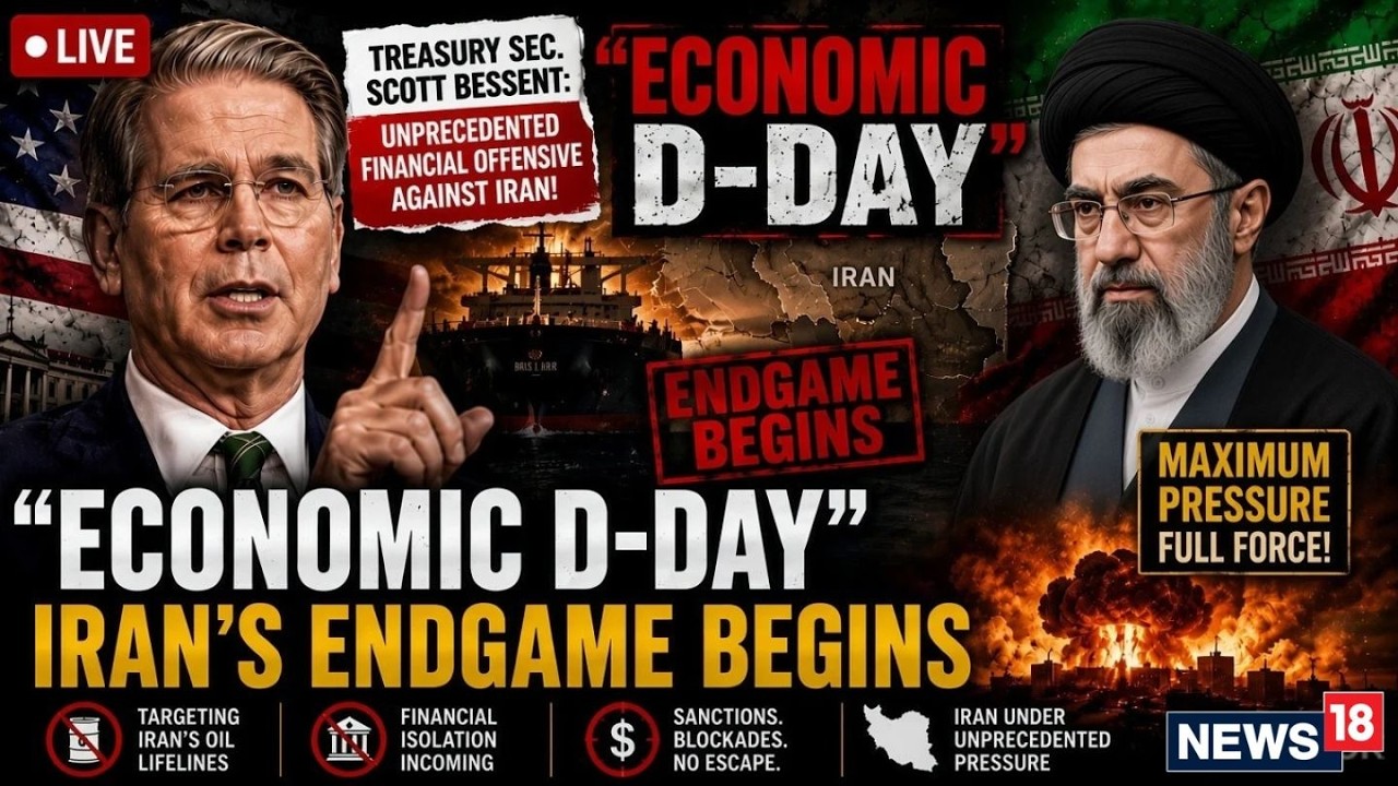 US-Iran War LIVE: U.S. Treasury Secretary Scott Bessent Issues Major Warning To Iran | N18G