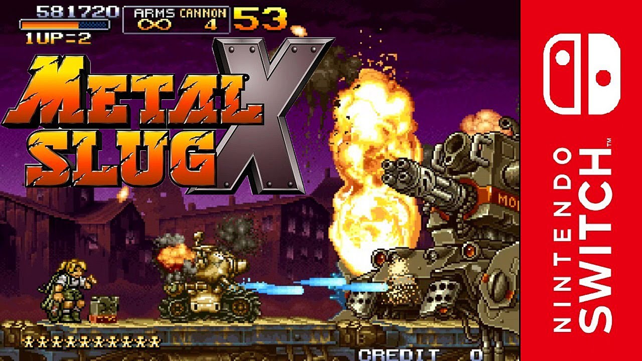 ACA NeoGeo: Metal Slug X - Nintendo Switch. Detonado com legendas em português.