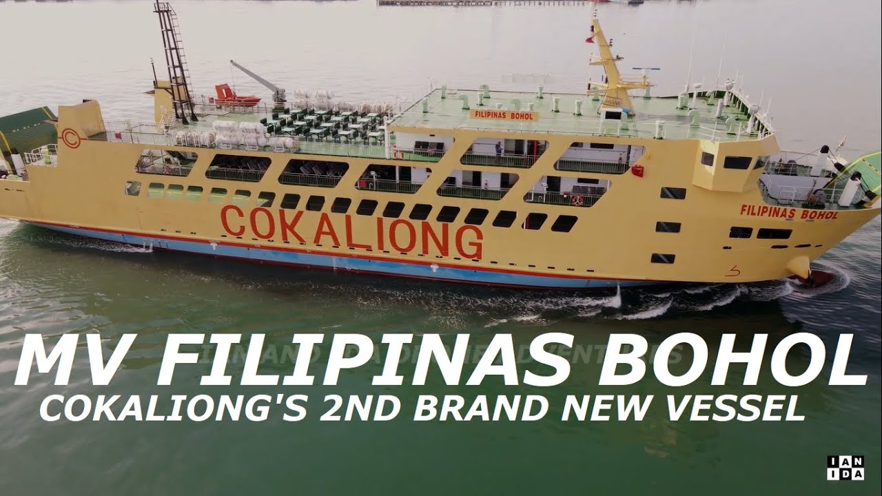 Aerial Ship Chase | Welcome to Cebu | M/V Filipinas Bohol | Cokaliong's 2nd Brand New Vessel