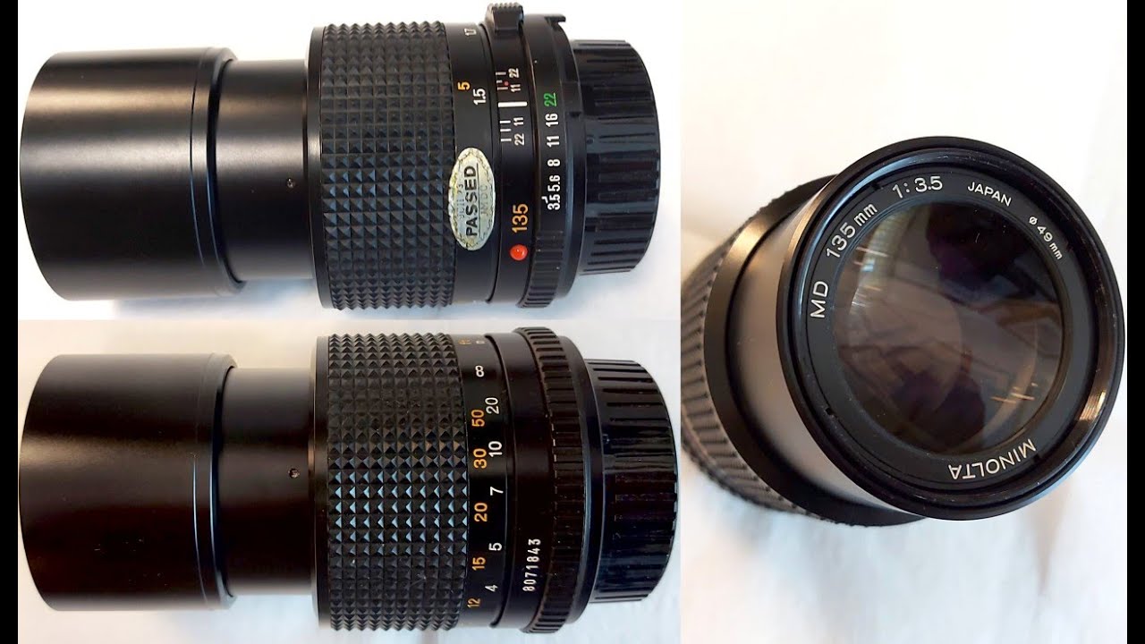 Minolta 135er Objektiv Reinigung und Instandsetzung