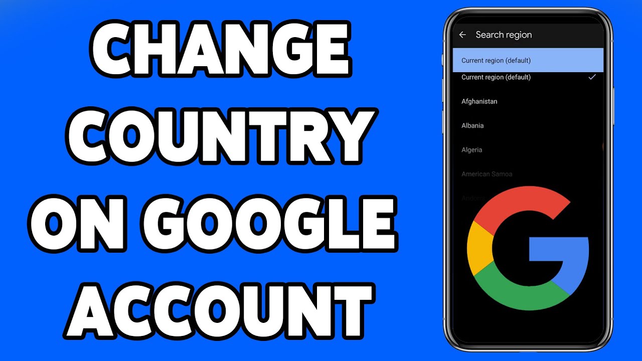 How To Change Country On Google Account 2024 | Google Account Settings Guide
