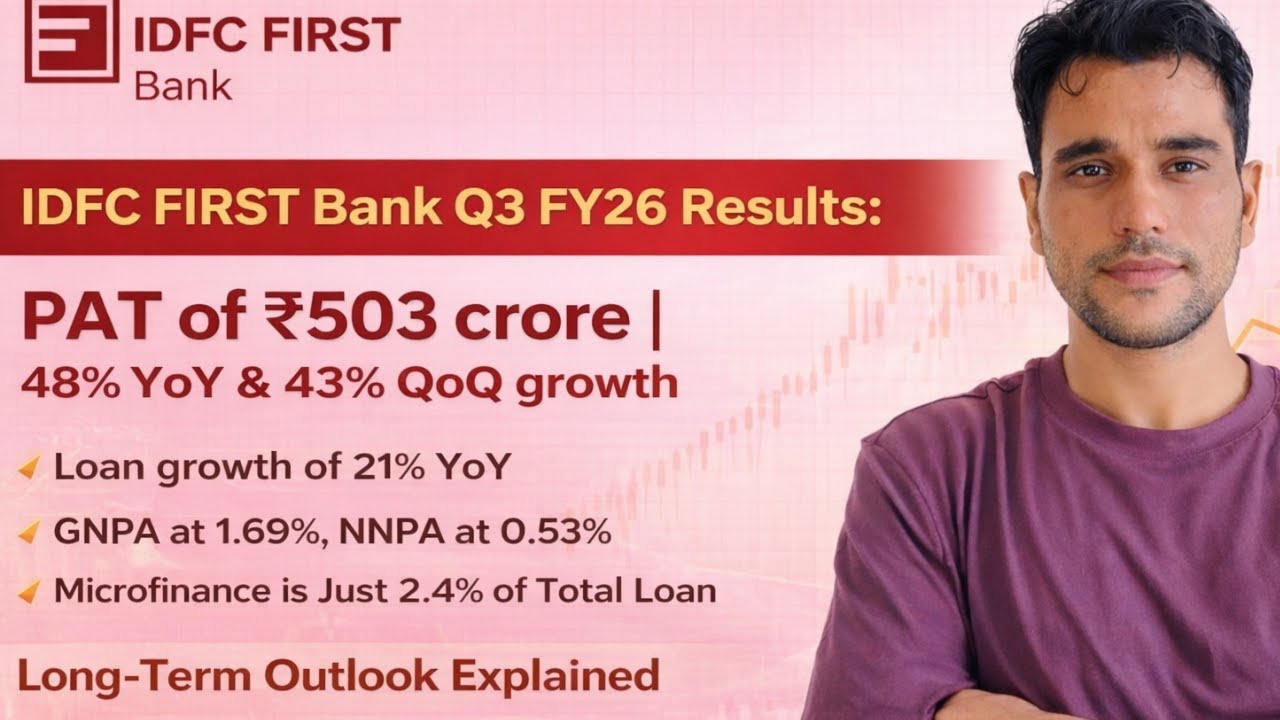 IDFC FIRST Bank Q3 FY26 Results and Concall | Profitability Phase Begins!