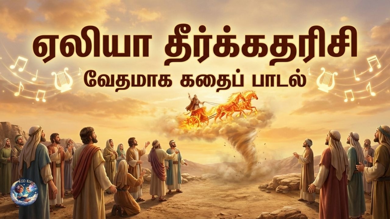 தீயினால் வென்றவரே – ஏலியா பாடல் | Elijah Tamil Christian Song | Kids Bible Song