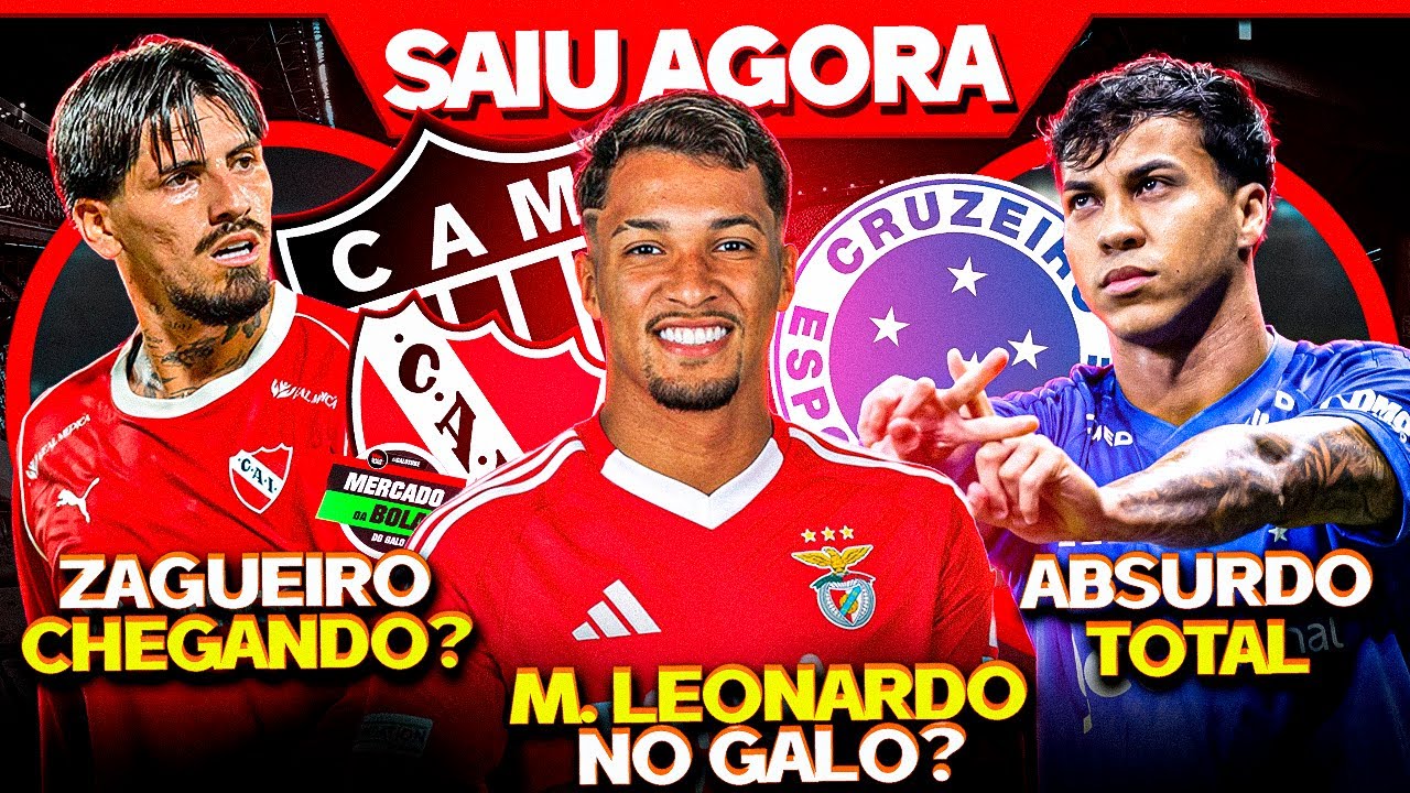 MARCOS LEONARDO NO GALO? LOMONACO MAIS PRÓXIMO! CRUZEIRO ABSURDO E+ NOTICIAS